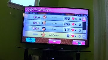 (60fps) Princess Peach Fails Miserably In Wii Party U Dojo Domination (Advanced Difficulty)