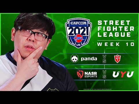 Street Fighter League Pro-US 2021 Week 10 - Panda vs. VGIA - NASR vs. UYU