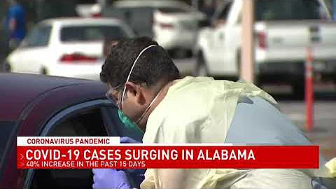 ADPH: 40% COVID-19 increase in Alabama in just 15 days - NBC 15 WPMI