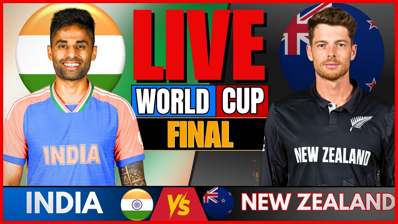 T20 World Cup: India vs New Zealand Final match, Live match score  | IND VS NZ Live match today