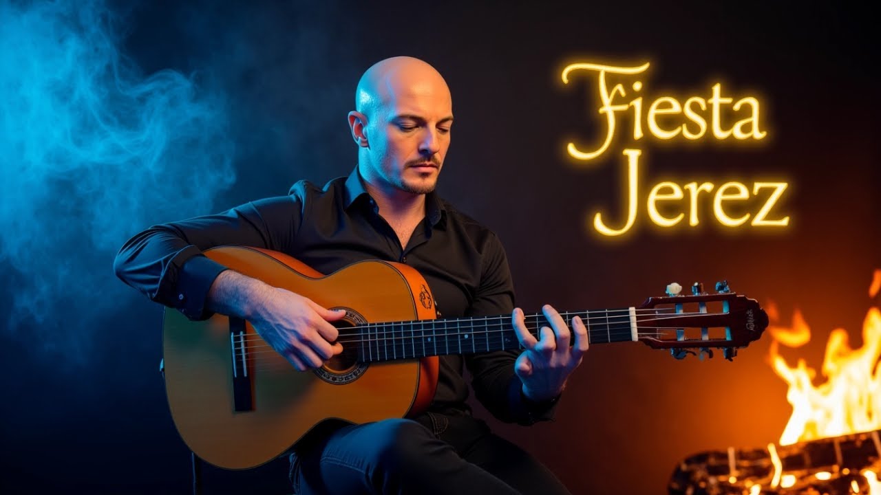 Fiesta en Jerez de Paco Peña ( flamenco guitar por Bulerías )