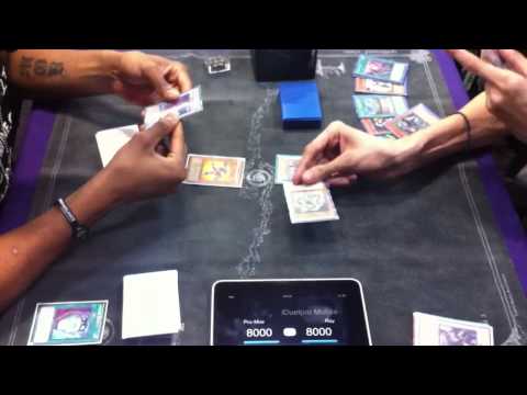 Yugioh Duel the King: Pro-Moe (Crystal Stun) vs Ray "Rayzer13" (Scrap Jewelry) Game 1