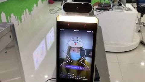 RA08T Infrared temperature Instrument Face Recogntiion Time Attendance Access Control