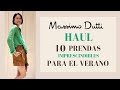 MASSIMO DUTTI HAUL - 10 PRENDAS IMPRESCINDIBLES PARA EL VERANO!!