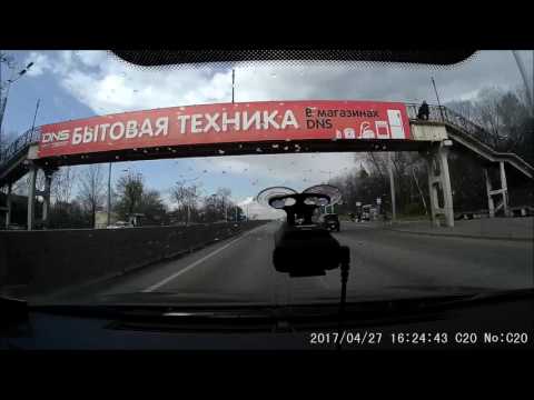 Радар детектор ARTWAY RD-202 GPS - Тест в режиме "Трасса"