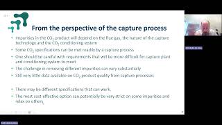 Capture process and impurities (gigaCCS webinar: 18 June, 2026)