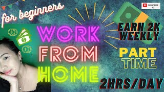 Work from home l Earn Weekly l  Part Time Job l GELA SAYS