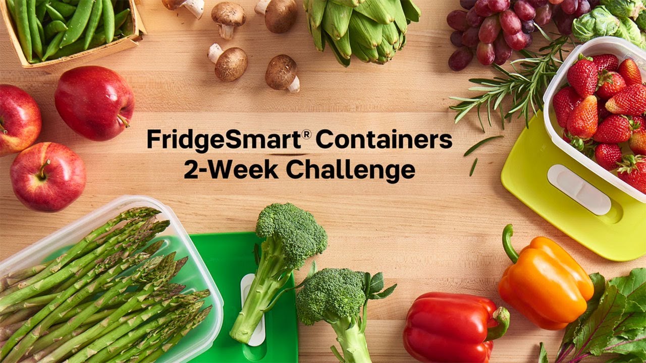 atomar Brace ost FridgeSmart® Containers 2-Week Challenge - YouTube