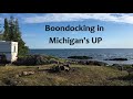 Boondocking Michigan's Upper Peninsula and visit NASA's rocket launch pad