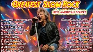 ❤️ Scorpions, Bon Jovi, Guns N Roses Classic Slow Rock Music | Non Stop Slow Rock Music Memories 90s