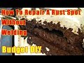 How To Repair Rust On A Car Without Welding With Fiberglass/Box Chevy Caprice Vinyl Top Rust Repair