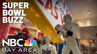 Super Bowl buzz builds as 49ers fans pour into Las Vegas
