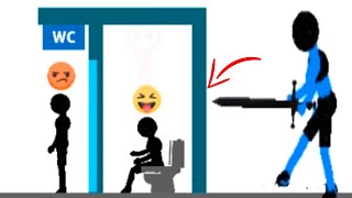who die first - stupid stickman Gameplay Walkthrough Part 4