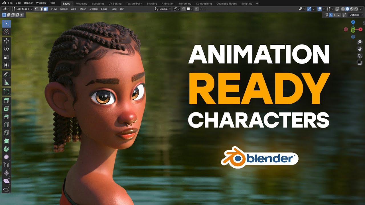 Как я создал этого персонажа для своей анимации в Blender | Подробный разбор