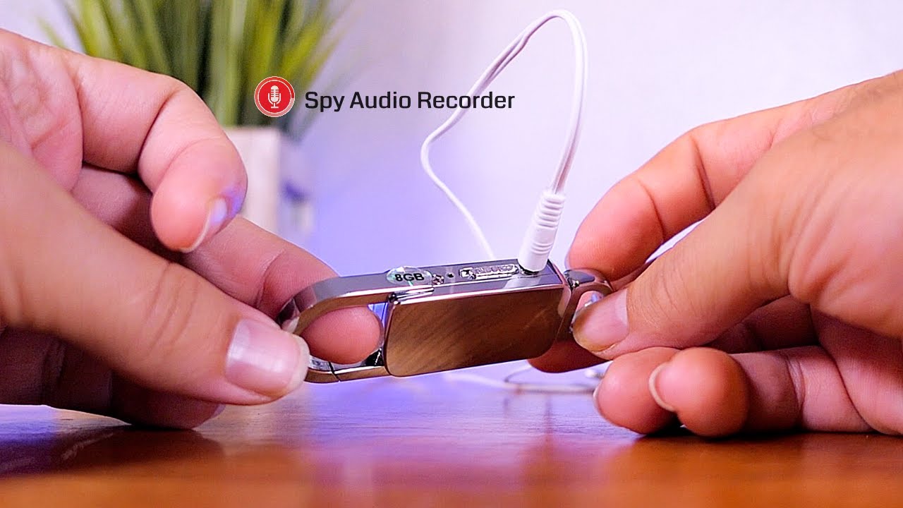Audio Voice Recorder - Discreet Keychain - YouTube