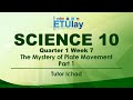 The Mystery of Plate Movement || Science 10 || Quarter 1 Week 7