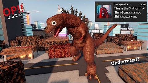 How Powerful Is MAX Shinagawa-Kun? (Underrated?) - Roblox Kaiju Universe