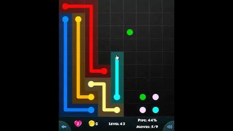 9 × 9 MANIA LEVEL 43 - FLOW GAME ON FACEBOOK Connect the dots
