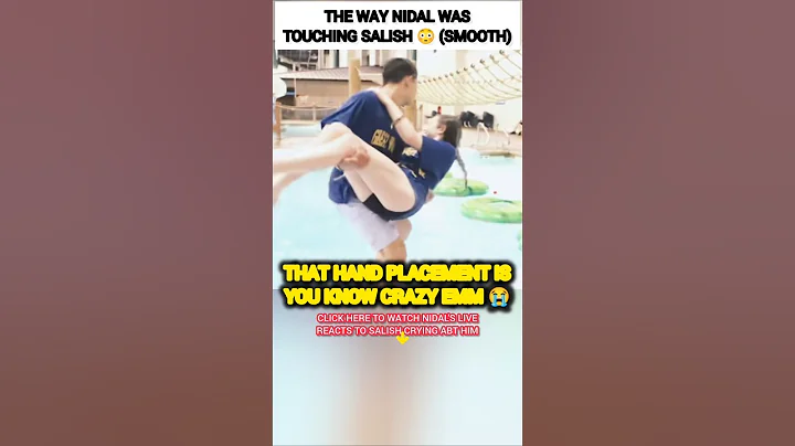 The WAY Nidal Wonder was TOUCHING Salish Matter?😳🥺#nalish #shorts #trending #love #shortvideo #video