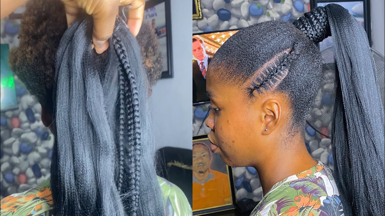 HOW TO USE EXPRESSION ATTACHMENT FOR PONYTAIL… YouTube