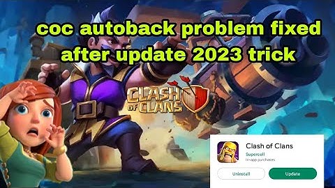 coc auto back problem fix l 2023 trick 🤯 l Clash of clans l builder hall update