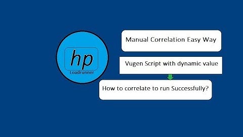 How to do manual correlation in LoadRunner EASY WAY. part 2