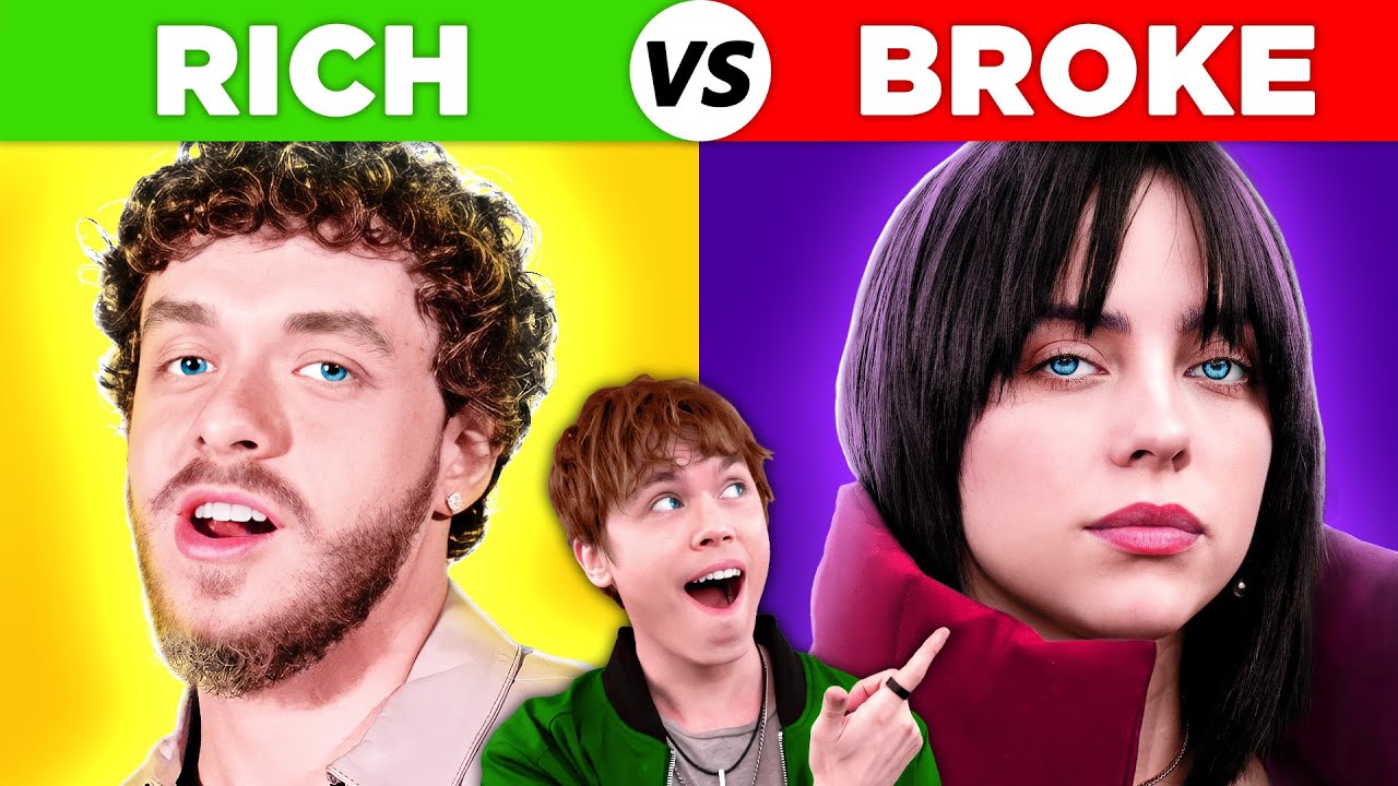 Singers born BROKE vs Singers born RICH 3 YouTube