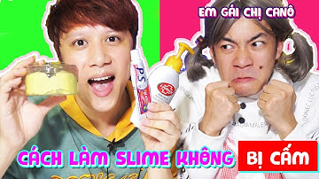 LỚP HỌC NHÍ NHỐ - CÁCH LÀM SLIME KHÔNG BỊ MÁCH LẺO
