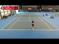 2024 Tennis Canada Fischer U14 Indoor National Championships 🎾 Court 4 | Day 3 [April 3, 2024]