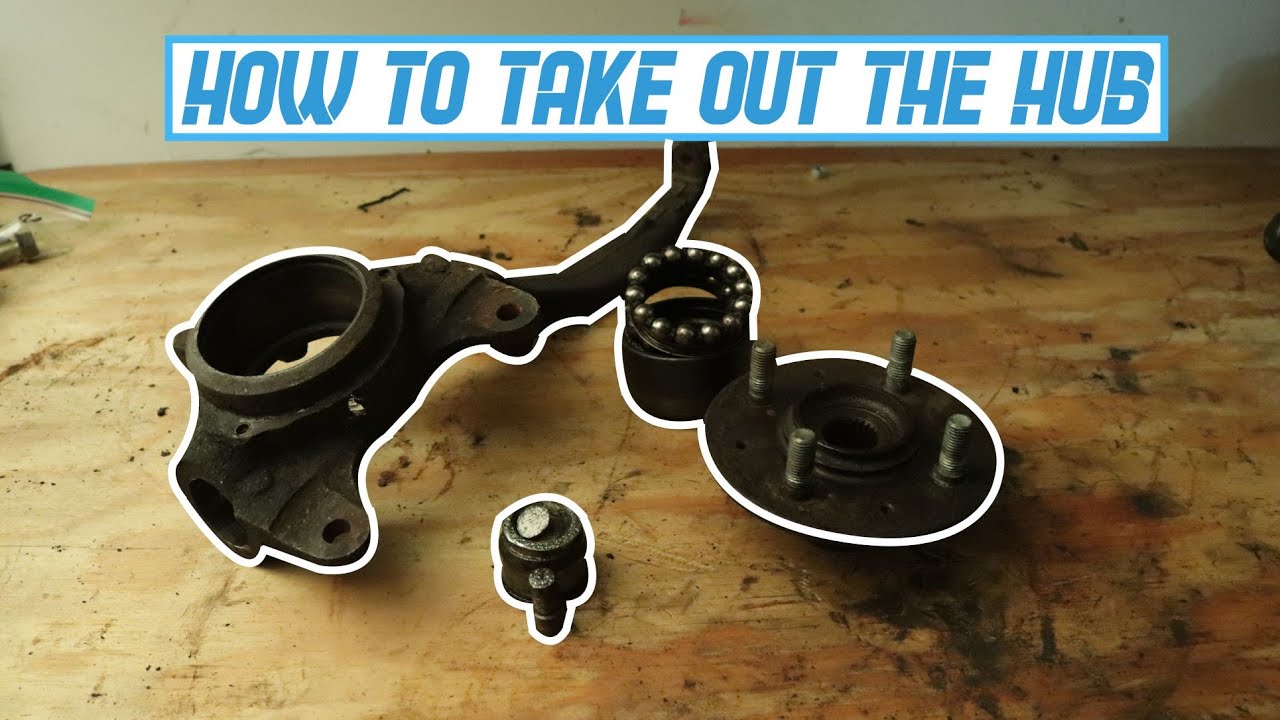 How to Remove an Integra Wheel Bearing and Hub. YouTube