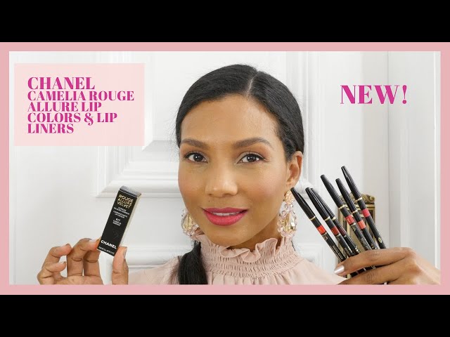 Chanel Rouge Allure Camelia + New Longwear Lip Pencils - The