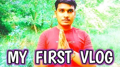 MY FIRST VLOG ❤❤ || MY FIRST VIDEO ON YOUTUBE | Aditya vlog | #trending