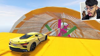 Cars + Bikes + Cycle Parkour Only 0.5765% People Win This Race in GTA 5!
