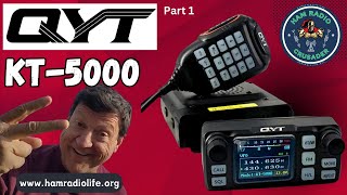 QYT KT5000 Micro Mobile CCR Radio Review Part 1