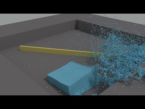 Blender Breaking Molecular Cube