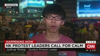 Teen Leader On Next Steps In Hk Protest