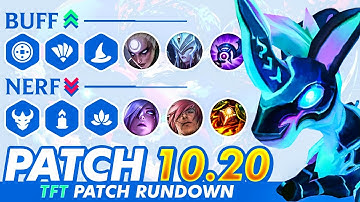 spirit nerfed? aphelios even stronger?! | TFT Patch 10.20 Rundown