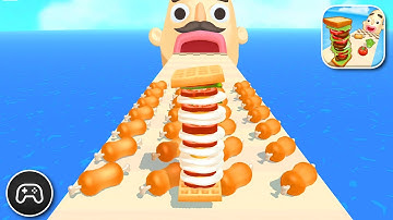 Sandwich Runner - Gameplay Walkthrough Part 70 - Casual Game Levels 315-319 (iOS, Android)