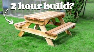 DIY Picnic Table: Build Your Own!