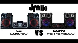 Sony FST-SH2000 VS LG CM9730