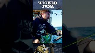 Barely legal on the Hard Merchandise- Wicked Tuna Outer Banks #shorts  #fishing #fishinglife