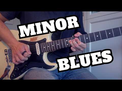 F Minor Groove Blues Guitar Backing Track Jam