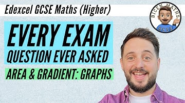 Every exam question ever asked… Area & Gradient: Graphs // [Edexcel GCSE Maths, Higher]