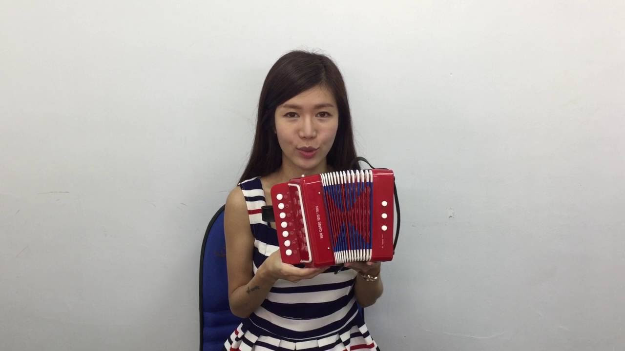 荷蘭New Classic Toys幼兒手風琴玩具- YouTube