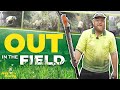 Out in the field with Greg from Jim's Mowing who shows you how to remove blackberries!