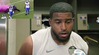 Rams Bobby Wagner talks about Tackling Fan Who Ran Onto the Field