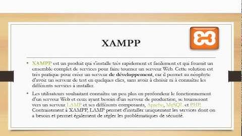 FORMATION PHP: 01- INSTALLATION APPSERV