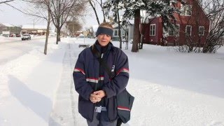 Post Office delivers in snow and shine