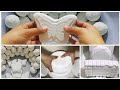 ASMR Edit: White Pure Cement Dry Crumbling 🤍 Satisfying 😌