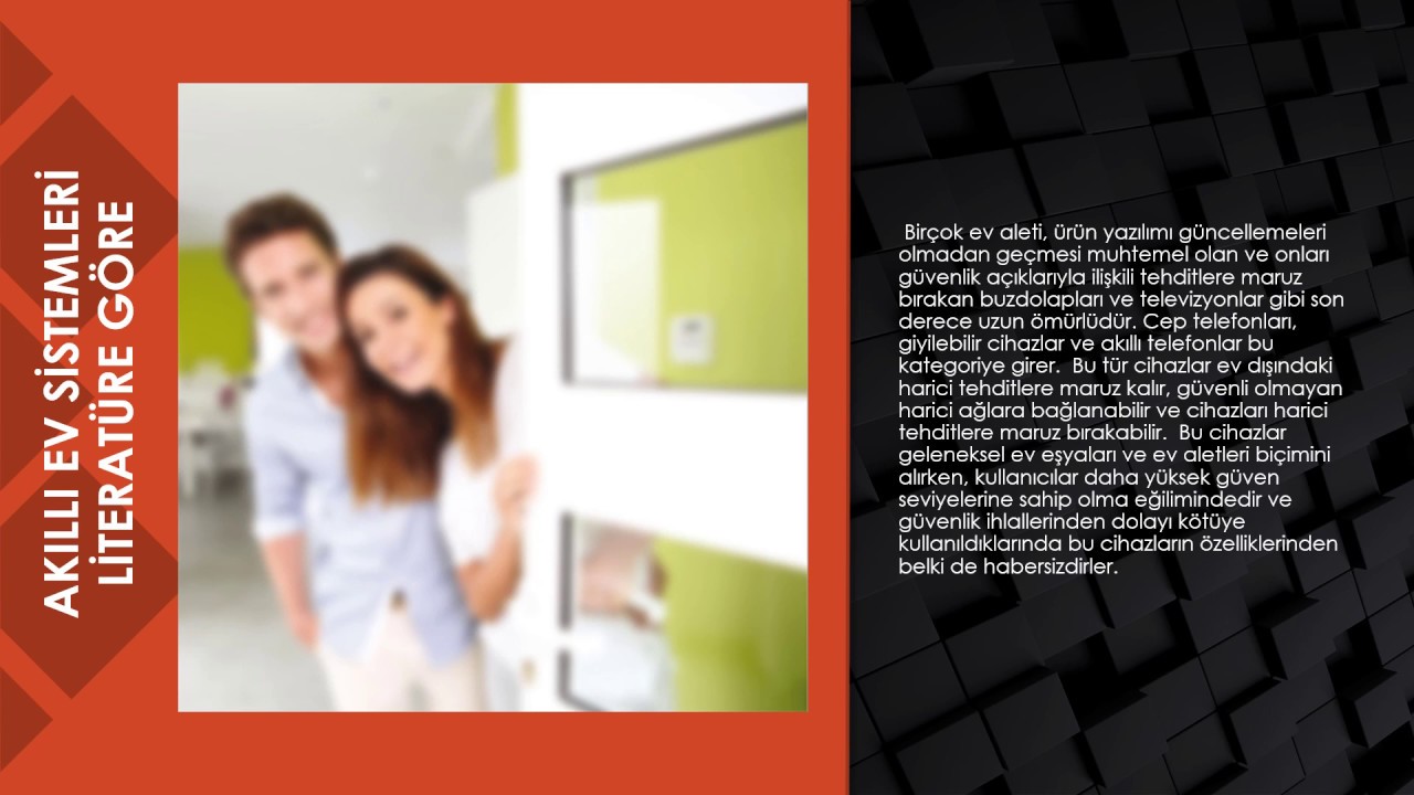 AKILLI EV SİSTEMLERİ RAPOR SUNUMU YouTube